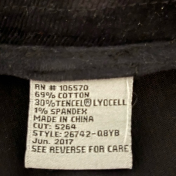 Tractr Juniors‎ Sz Medium Scalloped hem Button down skirt Corduroy mini skirt - Picture 5 of 8